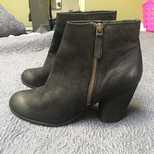 BP Nordstrom Size 8 Leather Booties